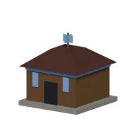 Barracks icon with its faction-coloured parts tinted