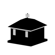 Barracks icon mask: white marks the faction-coloured parts